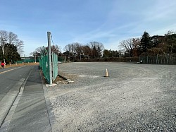 みずほエコパーク東踏切付近　開放してない時があります