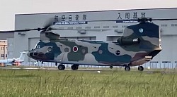 航空自衛隊　入間基地　チヌーク　CH-47J