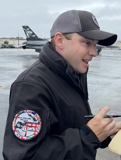 横田基地　日米友好祭　F-16 PACAF デモチーム