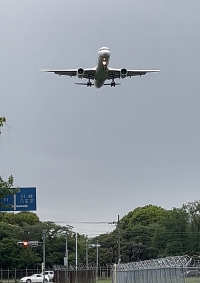 R/W36エンド着陸