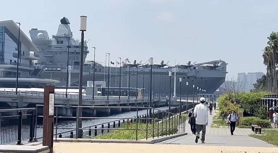 イギリス海軍　ROYALNAVY プリンス・オブ・ウェールズ　HMS Prince of Wales, R09
