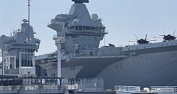 イギリス空母　プリンス・オブ・ウェールズ