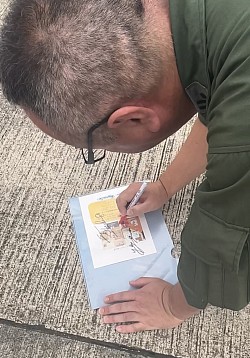 入間基地　飛行点検隊さん