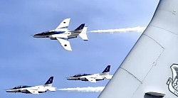 ブルーインパルス　入間航空祭