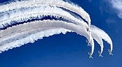 ブルーインパルス　入間航空祭