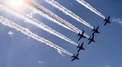 ブルーインパルス　入間航空祭
