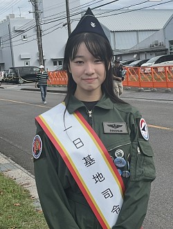 岐阜基地　1日司令官さん