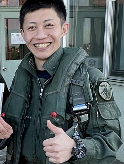 百里基地　F-15パイロットさん