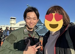 百里基地　F-2パイロットさん