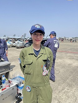 厚木基地　下総基地のミニP隊員