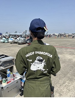 厚木基地　下総基地のミニP隊員