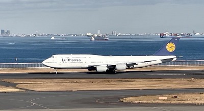 B747-800 ルフトハンザ航空