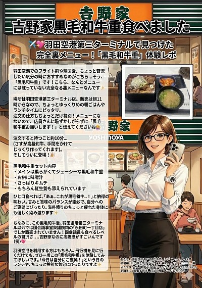 吉野家　黒毛和牛重