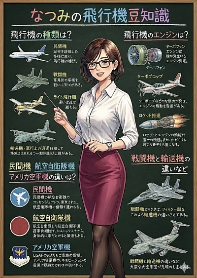 飛行機物語なつみ