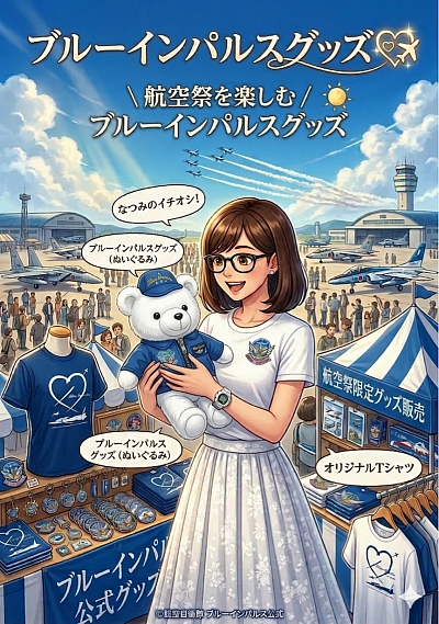 ブルーインパルス　くまさん　ぬいぐるみ