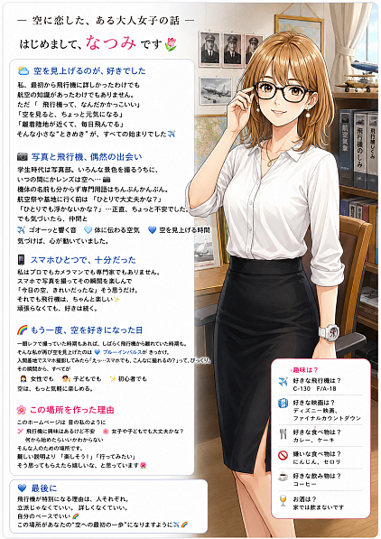 なつみの自己紹介