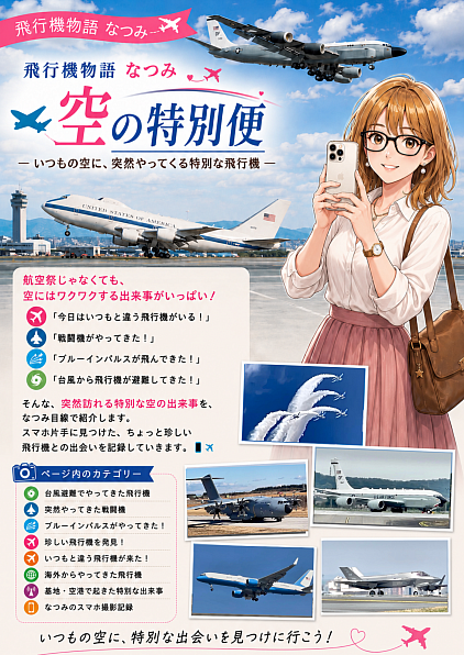 飛行機物語なつみ〜空の特別便〜