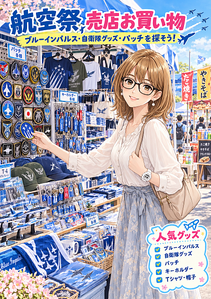 航空祭　グッズ　売店