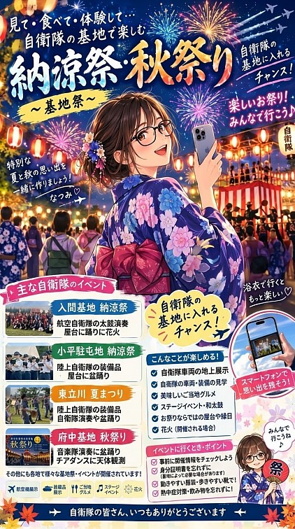 自衛隊夏祭り