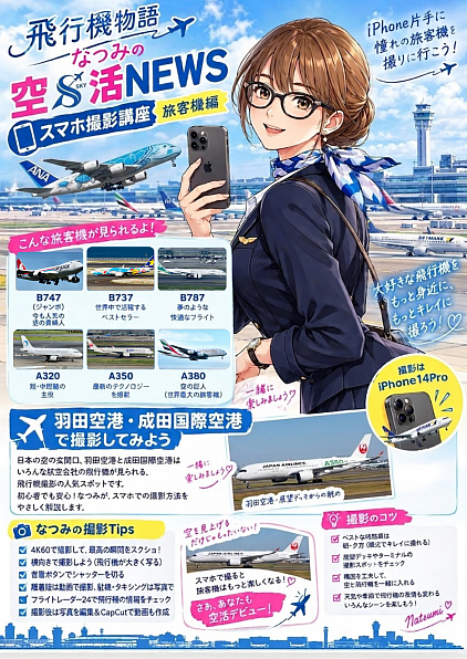 飛行機物語　なつみ