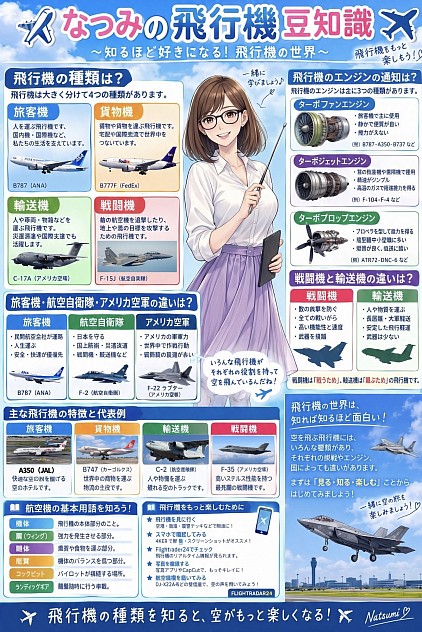 飛行機物語なつみ